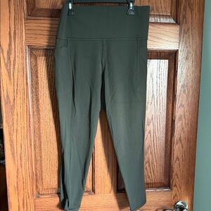 Athlete Olive Green Women's leggings